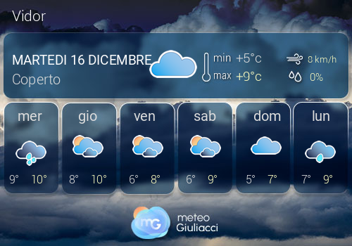 Previsioni Meteo Vidor