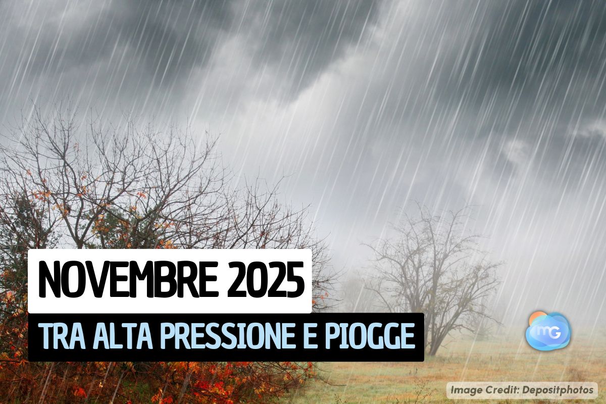 Articolo Novembre 2025: balletto tra alta pressione e piovose correnti atlantiche
