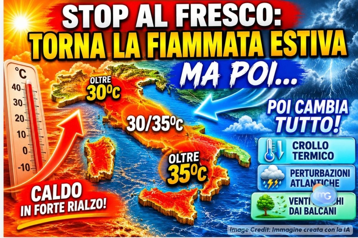 Articolo Meteo: che tempo farà fino al 18 giugno? La previsione