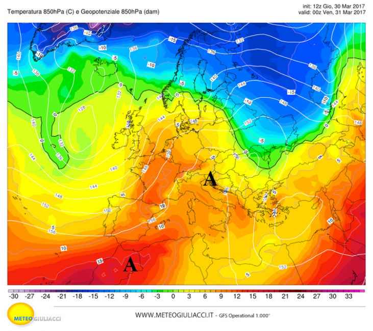 Temperatura Piu Alta In Italia Oggi